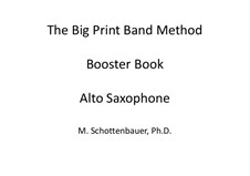 Auftriebbuch: Altsaxophon by Michele Schottenbauer