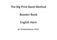 Auftriebbuch: Englischhorn by Michele Schottenbauer