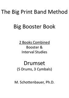 Auftriebbuch: Schlagzeug (5 Schlagzeug, 3 Becken) by Michele Schottenbauer