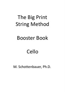 Auftriebbuch: Cello by Michele Schottenbauer