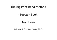 Auftriebbuch: Posaune by Michele Schottenbauer