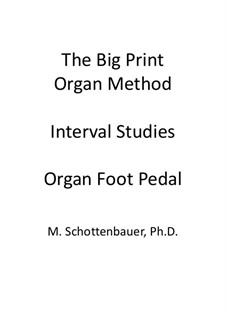 Intervall-Studien: Orgel Fußschalter by Michele Schottenbauer