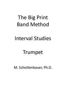 Intervall-Studien: Trompete by Michele Schottenbauer