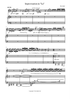 Improvisation in 'La', Op.2: Improvisation in 'La' by Nikita Beltyukov