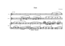 Chansons pour les enfants (Nine songs for children): No.10 pour flûte, piano et guitare, MVWV 418 by Maurice Verheul