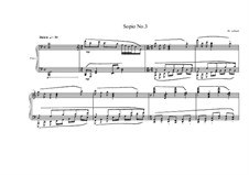 3 Sopio's for piano: Sopio No.3, MVWV 552 by Maurice Verheul