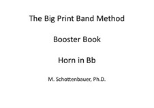 Auftriebbuch: Horn im B by Michele Schottenbauer