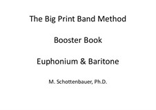 Auftriebbuch: Bariton und Euphonium (3-Ventil) by Michele Schottenbauer