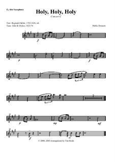 Heilig: Piano-vocal score (key of C) – instrument parts by John Bacchus Dykes