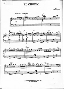 El Choclo: Für Klavier by Ángel Gregorio Villoldo