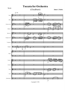Toccata for Orchestra: Toccata for Orchestra by James Burke