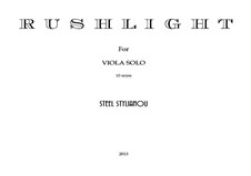 Rushlight: Rushlight by Steel Stylianou