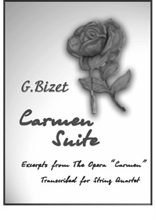 Suite for Strings. 8 numbers from the opera: Suite for Strings. 8 numbers from the opera by Georges Bizet
