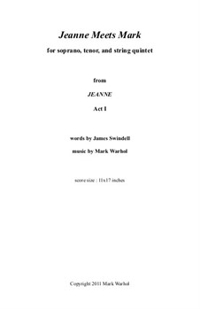 Jeanne: Jeanne Meets Mark – score by Mark Warhol