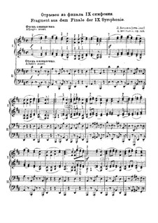 Teil IV: Für zwei Klaviere, vierhändig by Ludwig van Beethoven