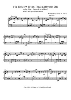 144 Variations on Fur Elise: For Rose No.19 by Richard Byron Strunk