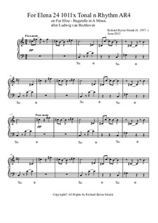 144 Variations on Fur Elise: For Elena No.24 by Richard Byron Strunk