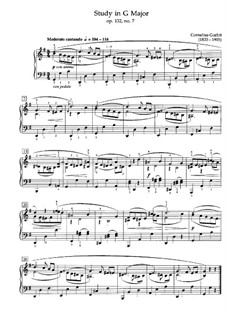 Etüden, Op.132: Nr.7 Etüde in G-Dur by Cornelius Gurlitt