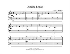 Dancing Leaves: Dancing Leaves by April J. Hamilton