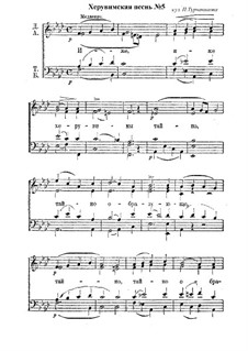 Cherubic Hymn No.5: Cherubic Hymn No.5 by Pyotr Turchaninov