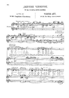 Vollständiger Oper: Akt IV by Alexander Porfiryevich Borodin