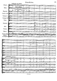Messe Nr.5 in As-Dur, D.678: Benedictus by Franz Schubert