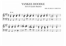 Yankee Doodle: For synthesizer (A Major) by folklore