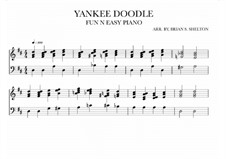 Yankee Doodle: For synthesizer (D Major) by folklore