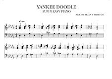 Yankee Doodle: For synthesizer (Db Major) by folklore