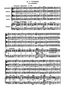All-Night Vigil, Op.52: Nr.9-11 by Pjotr Tschaikowski