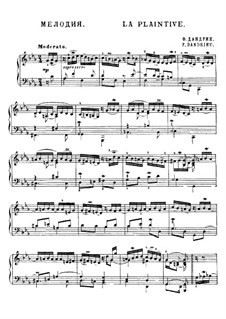 La plaintive: La plaintive by Jean-François Dandrieu