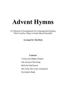 Advent Hymns: Advent Hymns by Michael Praetorius, Aaron Williams, Thomas Haweis