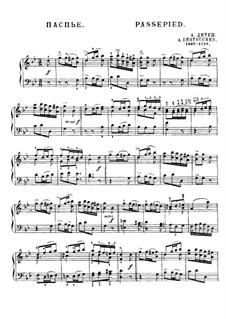 Passepied: Passepied by André Cardinal Destouches