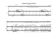 2 Sonatinas for Alto violin and piano: Sonatine Nr.1, MVWV 493 by Maurice Verheul