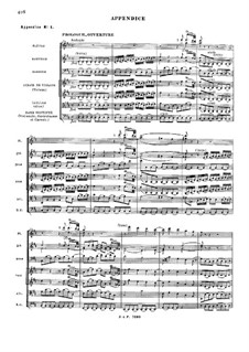 Zaïs, RCT 60: Appendices by Jean-Philippe Rameau
