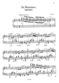 La Gracieuse. Impromptu, Op.106: La Gracieuse. Impromptu by Theodor Kullak