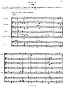 Vollständiger Oper: Akt III by Jean-Philippe Rameau