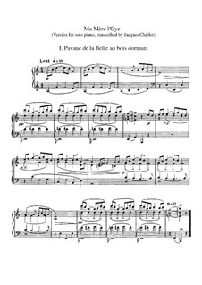 Meine Mutter die Gans. Suite, M.60: Für Klavier by Maurice Ravel