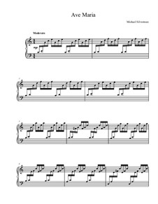 Ave Maria (Instrumental Version – One Instrument): Für Klavier by Johann Sebastian Bach, Charles Gounod