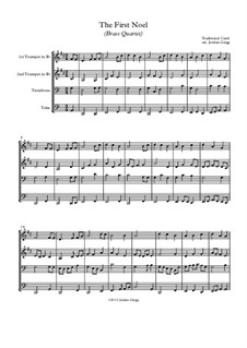 Vocal-instrumental version: Für Blechblasquartett by folklore