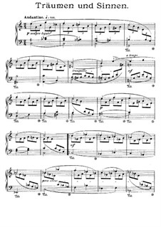 Mädchenlieder, Op.88: Nr.2 Träumen und Sinnen by Carl Reinecke