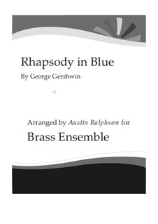 Instrumental version: For brass ensemble by George Gershwin