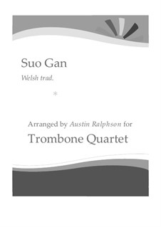 Suo Gan: For trombone quartet by folklore