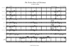 The Twelve Days of Christmas: For brass ensemble by folklore