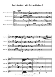 Chamber version: Für Saxophonquartett by folklore