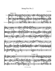 String Trio No.2: String Trio No.2 by Jordan Grigg