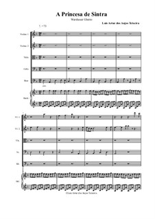 Die Prinzessin von Sintra: Für Harp und Streich by Anjos Teixeira