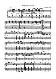 Хорошая погода: Хорошая погода by Oleg Afanasyev