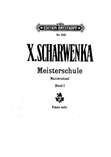 Meisterschule des Klavierspiels: Buch I by Xaver Scharwenka