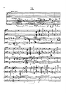 Klavierkonzert Nr.4 in f-Moll, Op.82: Teil III by Xaver Scharwenka